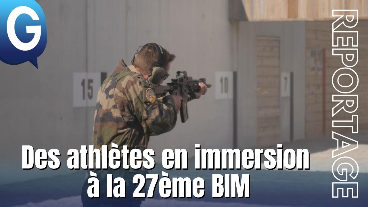 sportif mitraillette